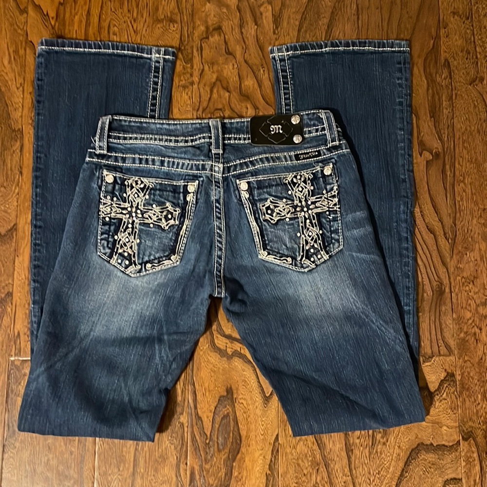 Miss me Cross pocket jeans size 28